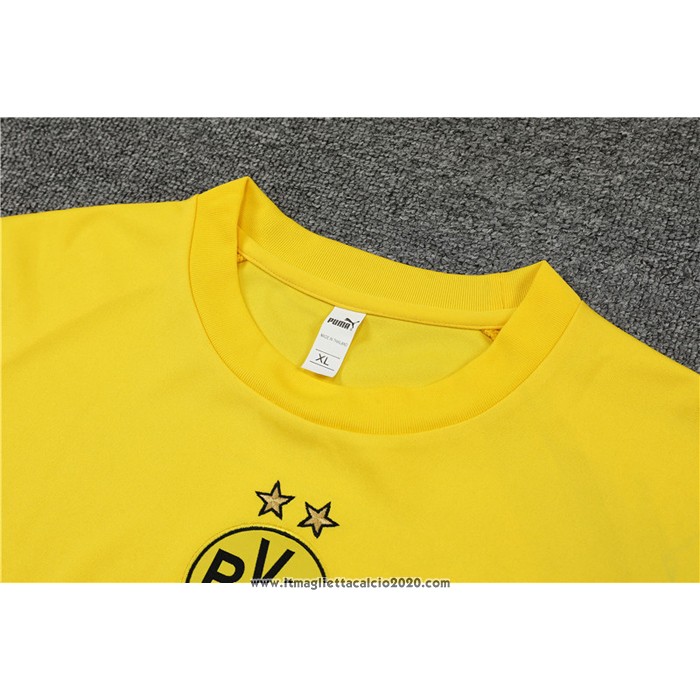 Tuta da Track Felpa Borussia Dortmund 2022 Giallo